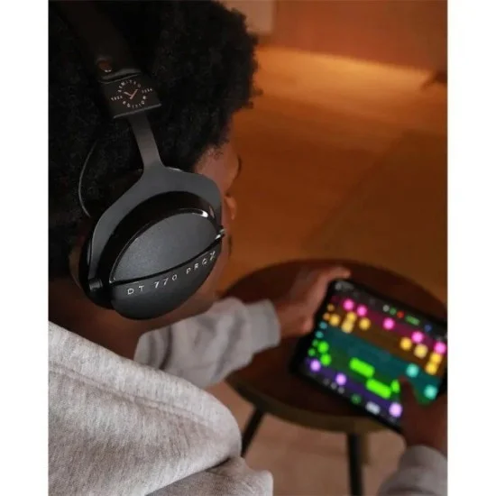 Beyerdynamic Dt 770 Pro X Limited Edition Studio Headphones For Recording And Monitoring Purpose - Black